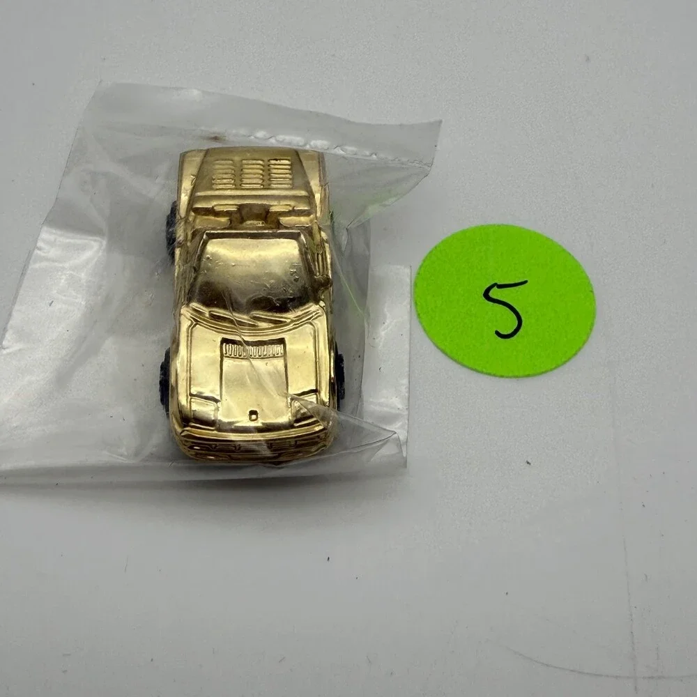 Vintage Micro Machines Gold Chrome Ferrari Testarossa Convertible Sealed Mail In